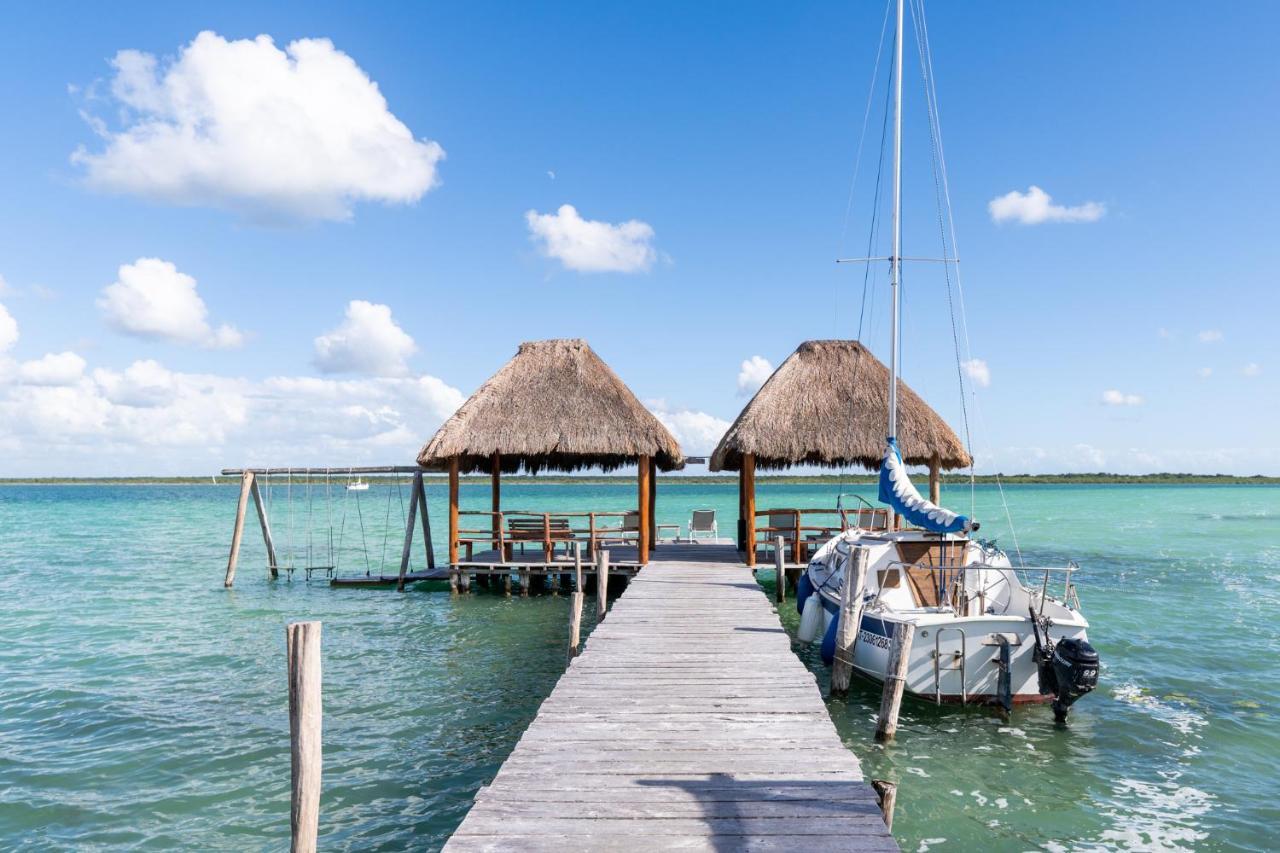 Lagoon Special Suite: Bikes & Kayaks! Bacalar Eksteriør bilde